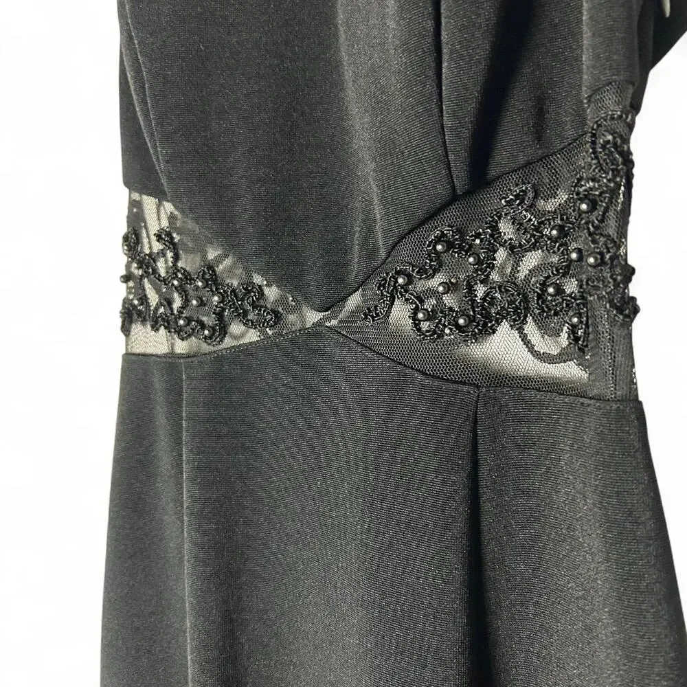 Cache black dress with beaded - Picture 2 of 5